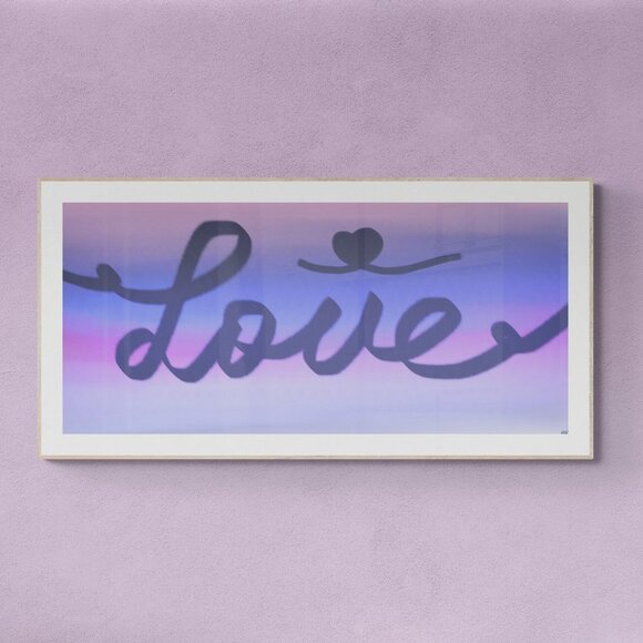 Love | word art | Modern Wall Art Decor | Minimalist Digital Print - Picture 1 of 3